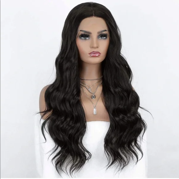 💜 ALYSSA 22” BLACK BODY WAVE Lace Front Wig💜*NWT